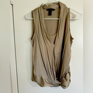 Kenneth Cole blouse gold